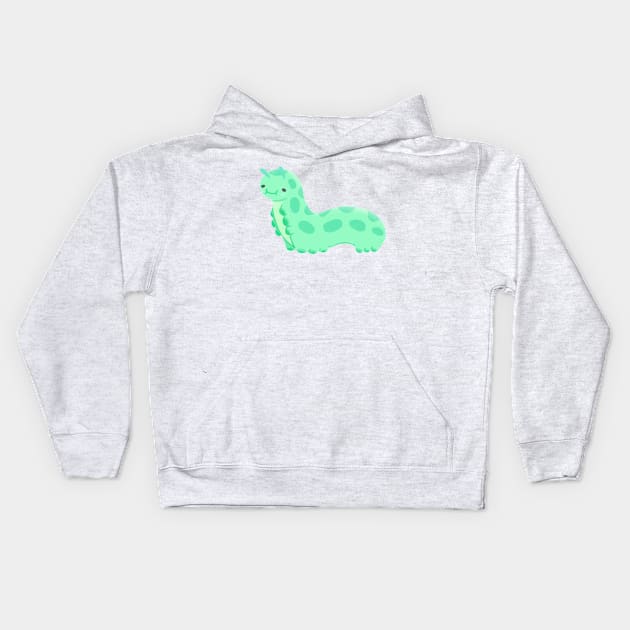 Caterpillar Kids Hoodie by IcyBubblegum